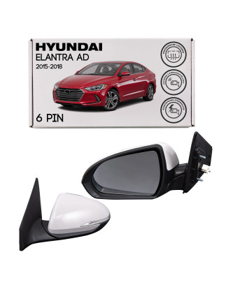 HYUNDAI ELANTRA VI AD 2015-2018 PRE-RESTYLING SPECCHIETTO ELETTRICI CON INDICATORE DI DIREZIONE RISC