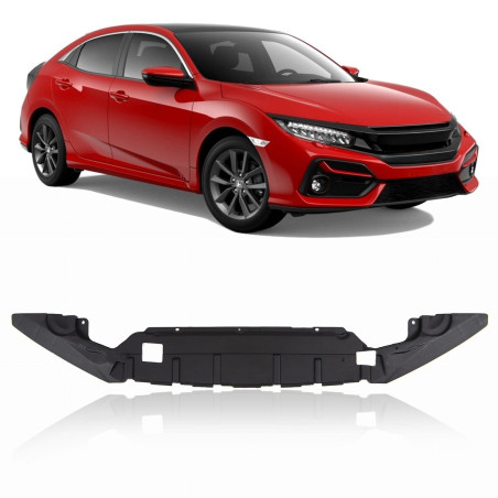 HONDA CIVIC X 2016-2021 berlina PROTEZIONE PARAURTI ANTERIORE 71160TGGE (Cod. AP-E6D6-95675_A4x4)