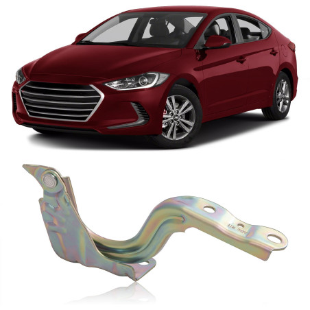 HYUNDAI ELANTRA VI AD 2015-2020 IN ALLUMINIO CERNIERA COPERTURA COFANO DESTRO 79120F2000 (Cod. AP-D3