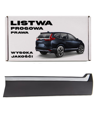 HONDA CR-V V 2018-2023 MODANATURA ANTERIORI PORTE DESTRA CROMATO 75312TLAA01 (Cod. AP-E7CA-841AE_A4x