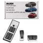 AUDI A4 S4 RS4 2019-2024 RESTYLING COPRIPEDALI CAMBIO AUTOMATICO PER PEDALI APPLICATI (Cod. AP-0FE7-