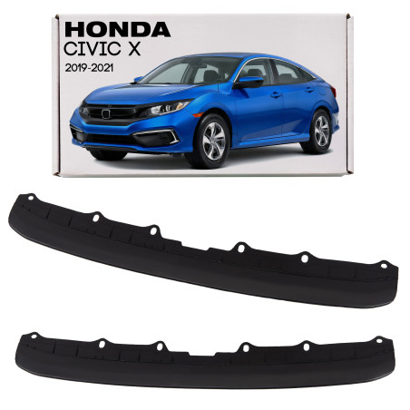 HONDA CIVIC X 2019-2021 RESTYLING SPOILER ANTERIORE PARAURTI 71111TBAA50 (Cod. AP-AD07-7661F_A4x4)