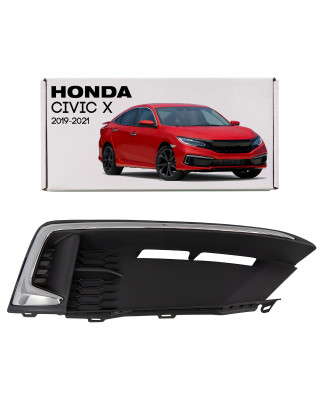 HONDA CIVIC X 2019-2021 berlina RESTYLING GRIGLIA PARAURTI DESTRA 71180TBAK50 (Cod. AP-56F3-897D9_A4