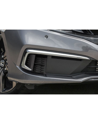 HONDA CIVIC X 2019-2021 berlina RESTYLING GRIGLIA PARAURTI DESTRA 71180TBAK50 (Cod. AP-56F3-897D9_A4