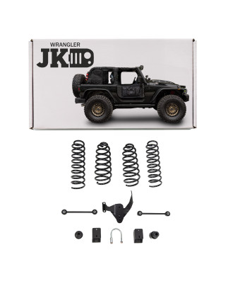 JEEP WRANGLER JK 2007-2018 4 PORTE LIFT KIT KIT SOLLEVAMENTO SOSPENSIONE O 2,5'' (Cod. AP-8808-8791B