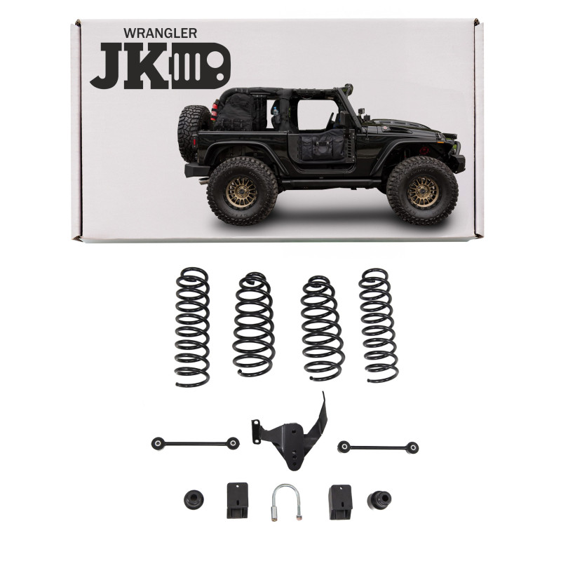 JEEP WRANGLER JK 2007-2018 4 PORTE LIFT KIT KIT SOLLEVAMENTO SOSPENSIONE O 2,5'' (Cod. AP-8808-8791B