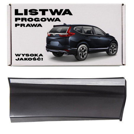 HONDA CR-V V 2018-2023 MODANATURA POSTERIORI PORTE DESTRA CROMATO 75313TLAA01 (Cod. AP-B69A-84695_A4