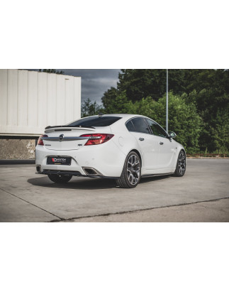 Splitter posteriore (con barre verticali) Opel Insignia Mk. 1 OPC Facelift (Cod. M-OP-IS-1F-OPC-RD1G