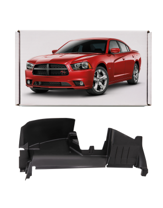 DODGE CHARGER 2011-2014 PROTEZIONE RADIATORE SINISTRA 57010437AA (Cod. AP-528B-713E3_A4x4)