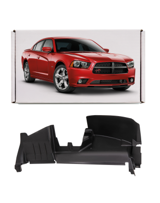 DODGE CHARGER 2011-2014 PROTEZIONE RADIATORE DESTRA 57010436AA (Cod. AP-204B-166C7_A4x4)