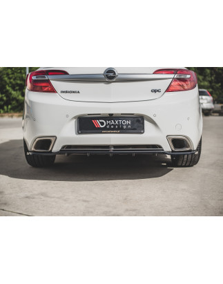 Splitter posteriore (con barre verticali) Opel Insignia Mk. 1 OPC Facelift (Cod. M-OP-IS-1F-OPC-RD1G