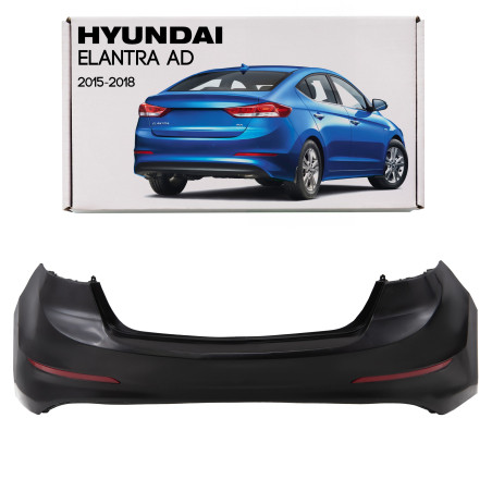 HYUNDAI ELANTRA VI AD 2015-2018 PRE-RESTYLING PARAURTI POSTERIORE CON CATARIFRANGENTI 86611F2000 (Co