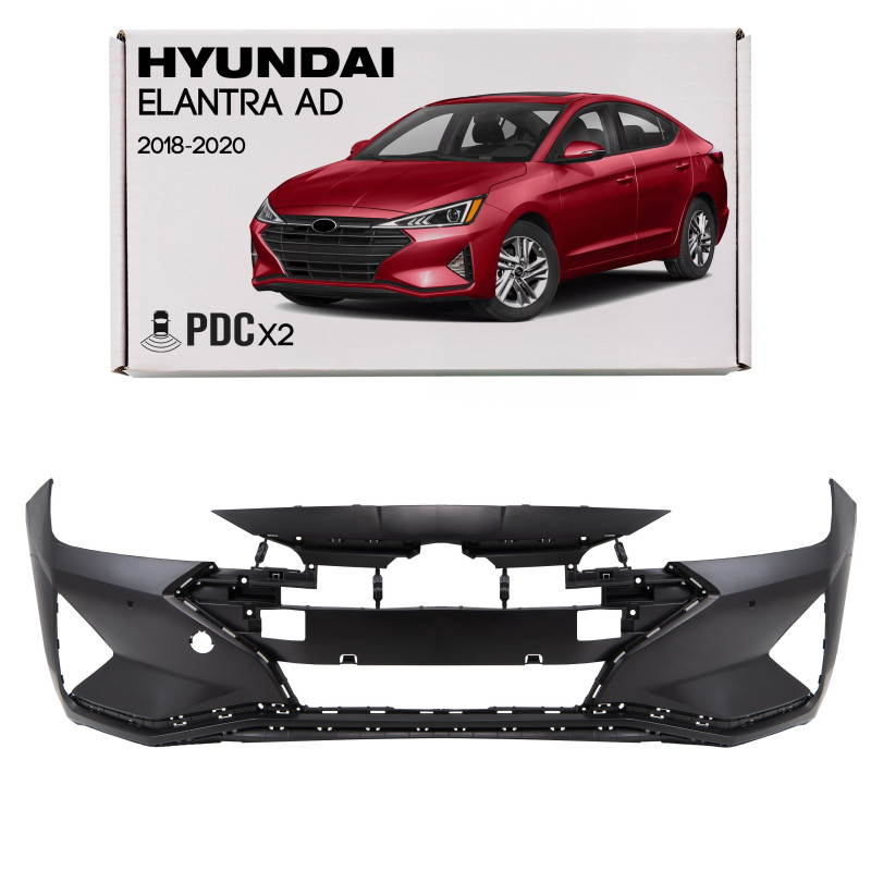 HYUNDAI ELANTRA VI AD 2018-2020 RESTYLING PARAURTI ANTERIORE CON PDC 86511F2NA0 (Cod. AP-2223-2293B_
