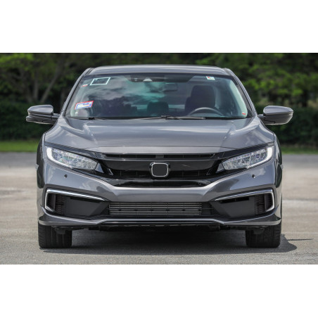 HONDA CIVIC X 2019-2021 berlina RESTYLING GRIGLIA FENDINEBBIA CON CROMATA CON MODANATURA SINISTRA 71