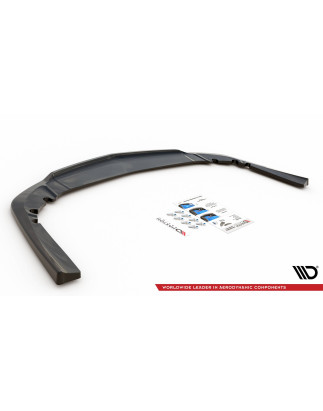 Splitter posteriore (con barre verticali) Opel Insignia Mk. 1 OPC Facelift (Cod. M-OP-IS-1F-OPC-RD1G