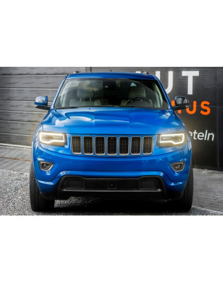 JEEP GRAND CHEROKEE IV WK2 2014-2017 PO PRIMO RESTYLING NERA CORNICE INFERIORE GRIGLIE PARAURTI VERN