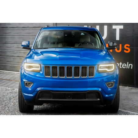 JEEP GRAND CHEROKEE IV WK2 2014-2017 PO PRIMO RESTYLING NERA CORNICE INFERIORE GRIGLIE PARAURTI VERN