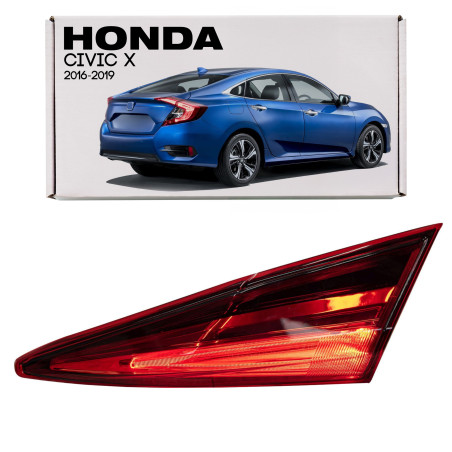 HONDA CIVIC X 2016-2019 berlina PRE-RESTYLING FARO LED PORTELLONE POSTERIORE DESTRA 34150TBAA01 (Cod