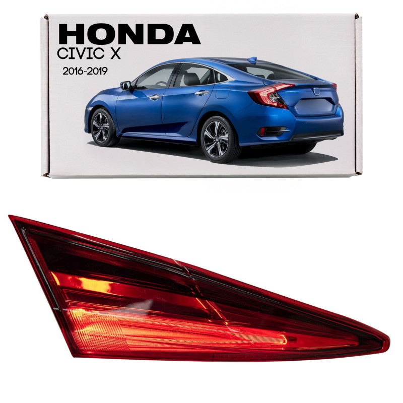 HONDA CIVIC X 2016-2019 berlina PRE-RESTYLING FARO LED PORTELLONE POSTERIORE SINISTRA 34155TBAA01 (C