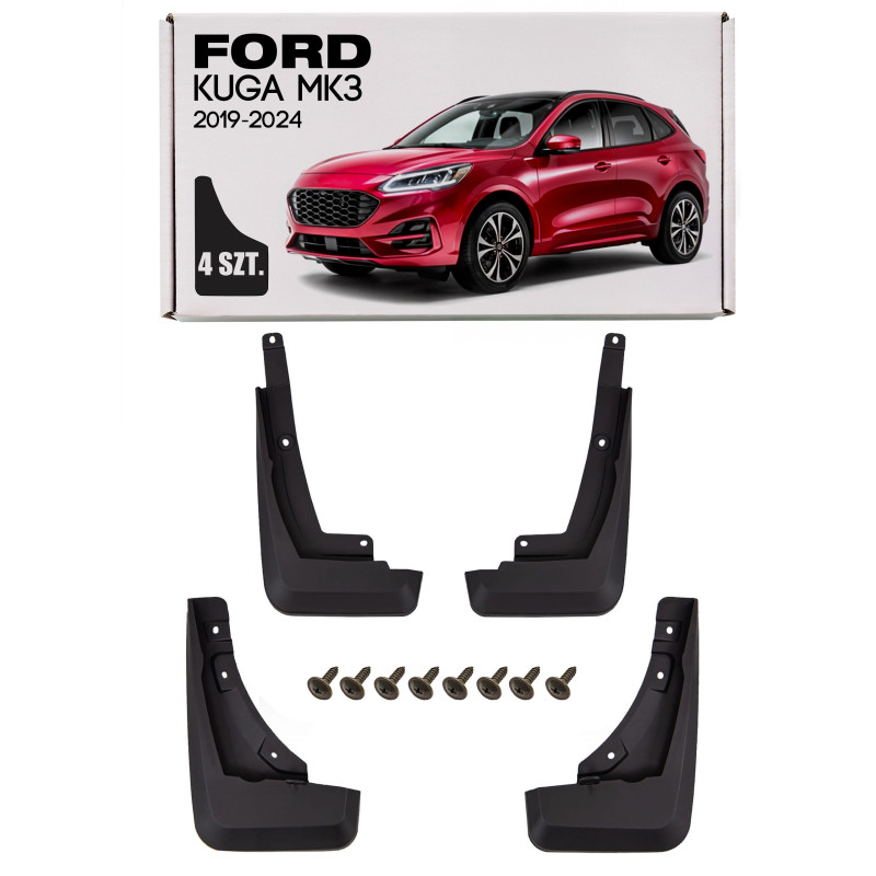 FORD KUGA MK3 III 2019-2024 PRE-RESTYLING ST-LINE PARASPRUZZI (Cod. AP-7405-7565D_A4x4) FORD KUGA MK3 III 2019-2024 PRE-RESTYLING ST-LINE PARASPRUZZI (Cod. AP-7405-7565D_A4x4)