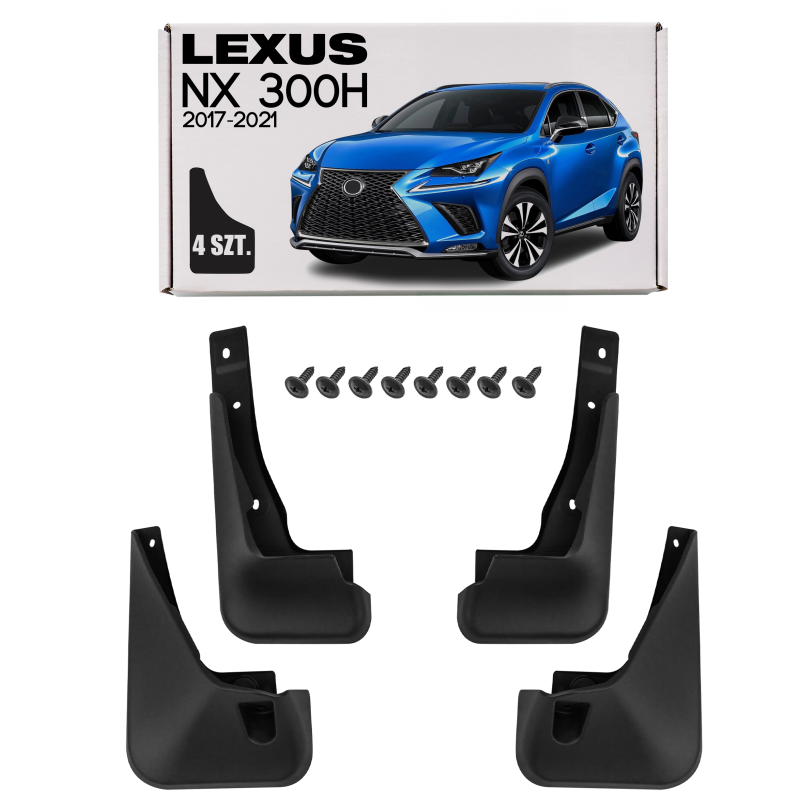 LEXUS NX 300H 2017-2021 RESTYLING PARASPRUZZI PK38978J01TP (Cod. AP-E4FB-6022D_A4x4)
