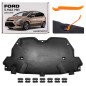 FORD S-MAX MK1 E 2006-2014 PANNELLO FONOASSORBENTE COFANO KIT CON CLIP AM21U16746AA (Cod. AP-C07E-96