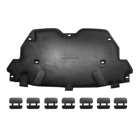 FORD S-MAX MK1 E 2006-2014 PANNELLO FONOASSORBENTE COFANO KIT CON CLIP AM21U16746AA (Cod. AP-C07E-96