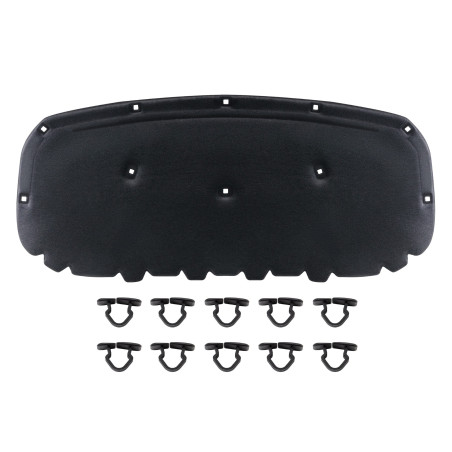 VOLKSWAGEN GOLF SPORTSVAN 2014-2020 PANNELLO FONOASSORBENTE COFANO KIT CON CLIP 510863831 (Cod. AP-3