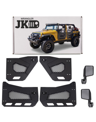 JEEP WRANGLER JK 2007-2018 4D PORTE MEZZE SQUAD COWBOY (Cod. AP-5FF8-30642_A4x4)