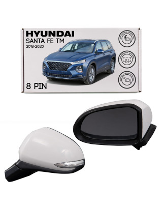 HYUNDAI SANTA FE IV TM 2018-2020 PRE-RESTYLING SPECCHIETTO ELETTRICI CON INDICATORE DI DIREZIONE PIE