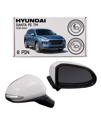 HYUNDAI SANTA FE IV TM 2018-2020 PRE-RESTYLING SPECCHIETTO ELETTRICI CON INDICATORE DI DIREZIONE PIE