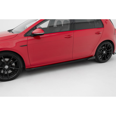 Diffusori minigonne street pro + Flaps Volkswagen Golf R / R-Line Mk7 Facelift (Cod. M-VWGO7FRCNC-SD