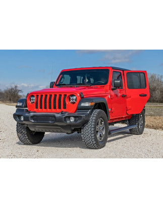 JEEP WRANGLER JL 2018+ PROTEZIONE PIASTRA PER ANTERIORE PARAURTI 6BU42RXFAB (Cod. AP-9580-36179_A4x4