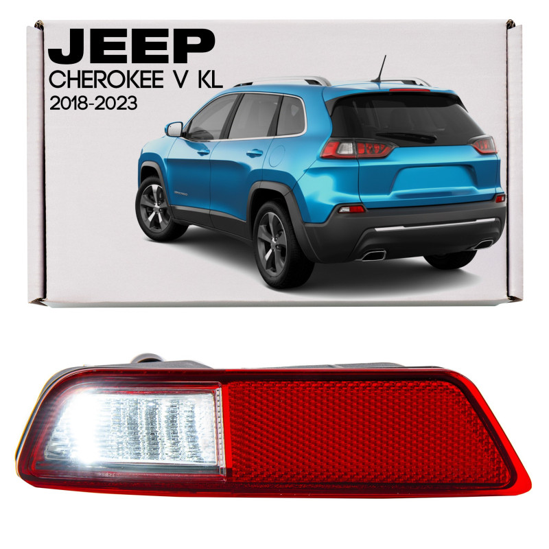 JEEP CHEROKEE V KL 2018-2023 RESTYLING FANALE POSTERIORE SINISTRA LED IN PARAFANGO 68275957AC (Cod. 