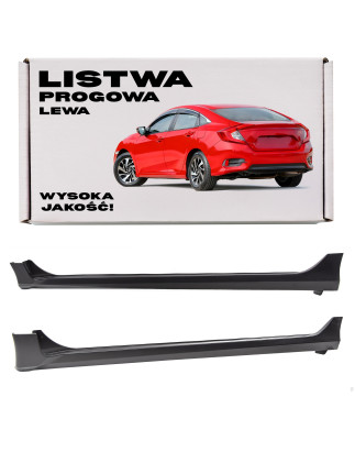 HONDA CIVIC X 2016-2019 berlina PRE-RESTYLING RIVESTIMENTO SOTTOPORTA MODANATURA SINISTRA 71850TGGA0