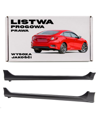 HONDA CIVIC X 2016-2019 berlina PRE-RESTYLING RIVESTIMENTO SOTTOPORTA MODANATURA DESTRA 71800TGGA00 