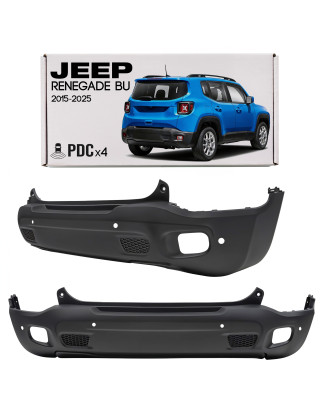 JEEP RENEGADE E BU 2015-2025 PARAURTI POSTERIORE CON 4XPDC 5VW93LXHAA (Cod. AP-BDE2-872BD_A4x4)