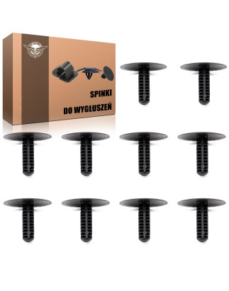 MAZDA CLIP PER INSONORIZZAZIONE COFANO/COPERTURA MOTORE KIT 10 PEZZI TD1156694 (Cod. AP-AB74-71439_A
