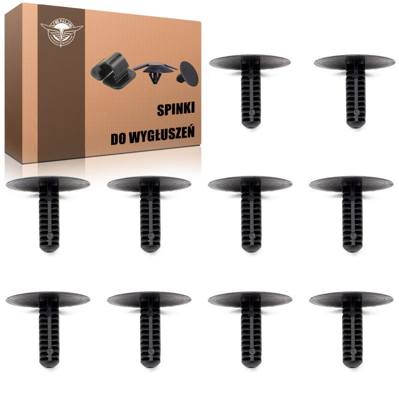 MAZDA CLIP PER INSONORIZZAZIONE COFANO/COPERTURA MOTORE KIT 10 PEZZI TD1156694 (Cod. AP-AB74-71439_A