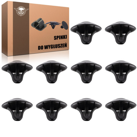 MERCEDES CLIP PER INSONORIZZAZIONE COFANO/COPERTURA MOTORE KIT 10 PEZZI 2E0867190 (Cod. AP-C49F-1820