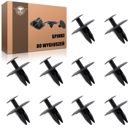 PEUGEOT CLIP PER INSONORIZZAZIONE COFANO/COPERTURA MOTORE KIT 10 PEZZI 699783 (Cod. AP-BFB0-261F1_A4