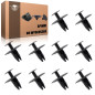 PEUGEOT CLIP PER INSONORIZZAZIONE COFANO/COPERTURA MOTORE KIT 10 PEZZI 699783 (Cod. AP-BFB0-261F1_A4