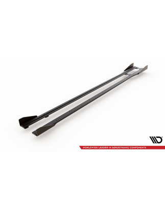 Diffusori minigonne street pro + Flaps Volkswagen Golf R / R-Line Mk7 Facelift (Cod. M-VWGO7FRCNC-SD