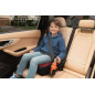 SEGGIOLINO AUTO RONDELLA SEDILE BORDEAUX-GRIGIO TRAPUNTATO R129 125-150 CM (Cod. AP-9307-920FB_A4x4)