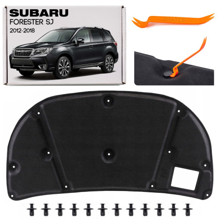 SUBARU FORESTER IV SJ 2012-2018 PANNELLO FONOASSORBENTE COFANO 90815SG051 (Cod. AP-CA2B-1849D_A4x4)