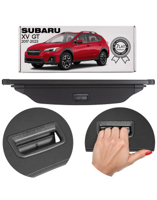 SUBARU XV II GT 2017-2023 CAPPELLIERA COPRIBAGAGLI NERA 65550FL00CVH (Cod. AP-94F5-57900_A4x4)