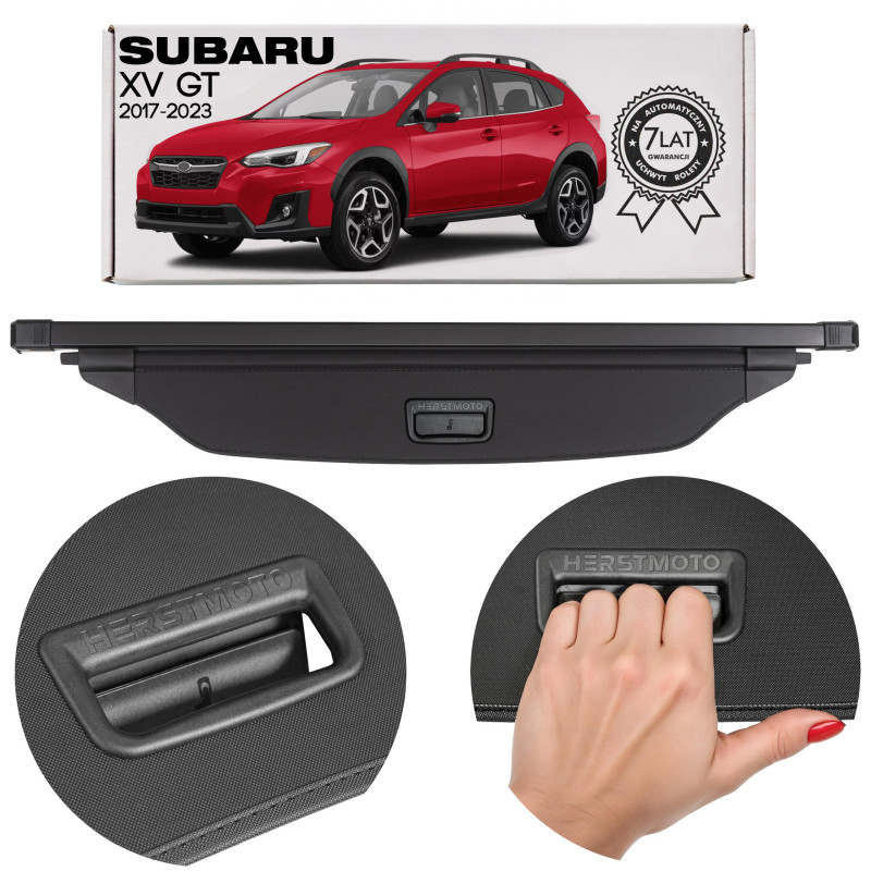 SUBARU XV II GT 2017-2023 CAPPELLIERA COPRIBAGAGLI NERA 65550FL00CVH (Cod. AP-94F5-57900_A4x4)