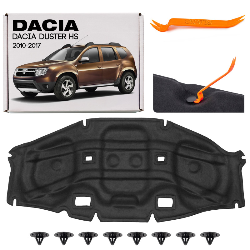 DACIA DUSTER E HS 2010-2017 PANNELLO FONOASSORBENTE COFANO 65843929R (Cod. AP-C0CA-4722D_A4x4)