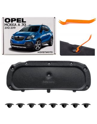 OPEL MOKKA E A J13 2012-2019 PANNELLO FONOASSORBENTE COFANO CON KIT CLIP 94542961 (Cod. AP-1442-766B