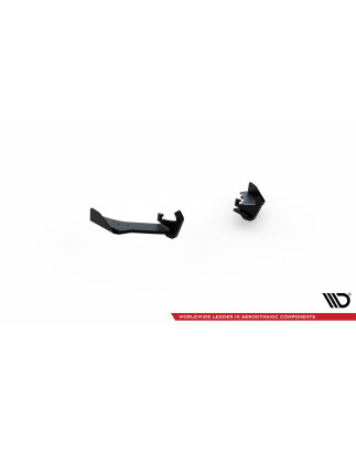 Splitters posteriori laterali Street Pro + Flaps VW Golf 7 R Facelift (Cod. M-VWGO7FRCNC-RSD1B+RSF1G